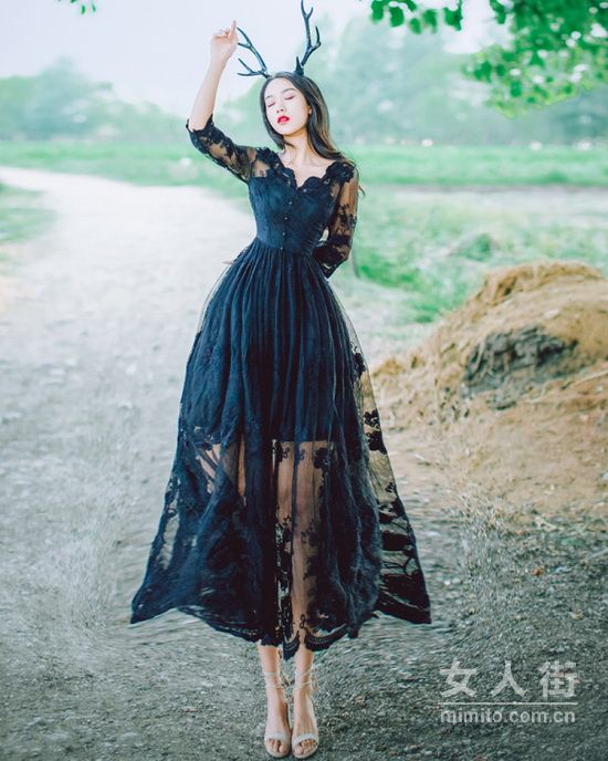 曼妙蕾丝,轻熟女也能是撩人小妖精